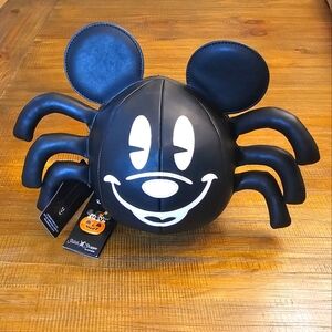 Loungefly Disney Stitch Shoppe Mickey Mouse Glow Spider Crossbody Bag Halloween